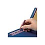 Smead Classification Folders with SafeSHIELD Fasteners, 2" Expansion, Letter Size, 2 Dividers, Dark Blue, 10/Box  (14032)~#|#~sp43815163_sc7