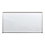 MooreCo Glass Dry-Erase Whiteboard, Anodized Aluminum Frame, 4' x 8' (14802)~#|#~sp43832432_sc7