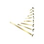 Officemate Round Head Fasteners, Gold, 100/Box (99816)~#|#~sp43860458_sc7