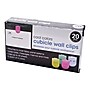 Advantus Panel Wall Cubicle Clips, Assorted Cool Colors, 20/Box (75307)~#|#~sp43860555_sc7