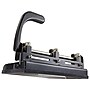 Officemate Heavy Duty Adjustable 2-3 Hole  Punch with Lever Handle, 32 Sheet Capacity, Black (90078)~#|#~sp44335956_sc7