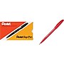 Pentel Sign Felt Pens, Fine Point, Red Ink, Dozen (S520B)~#|#~sp44336224_sc7
