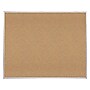 Ghent Traditional Cork Bulletin Board, Aluminum Frame, 4'H x 8'W (AK48)~#|#~sp44336271_sc7