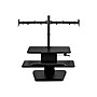 Mount-It! 24"W Manual Adjustable Standing Desk Converter with Dual Monitor Mount, Black (MI-7914)~#|#~sp44336597_sc7