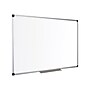 Bi-Office Maya Lacquered Steel Dry-Erase Whiteboard, Anodized Aluminum Frame, 3' x 2' (MA0307170)~#|#~sp44336621_sc7