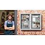 Ghent Vinyl Enclosed Bulletin Board, Satin Frame, 3'H x 4'W (PA23648VX-193)~#|#~sp44336743_sc7
