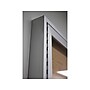 Ghent Cork Enclosed Bulletin Board, Satin Frame, 4'H x 8'W (PA34896K)~#|#~sp44336747_sc7