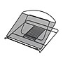 Safco Onyx 12.25"W x 12.25"D Steel Mesh Laptop Stand, Black (2161BL)~#|#~sp44340906_sc7