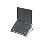 Safco Onyx 12.25"W x 12.25"D Steel Mesh Laptop Stand, Black (2161BL)~#|#~sp44340907_sc7