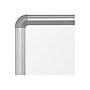 Best-Rite Magne-Rite Steel Dry-Erase Whiteboard, Anodized Aluminum Frame, 3' x 2' (219PB)~#|#~sp44342146_sc7