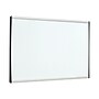 Quartet Arc Cubicle Painted Steel Dry-Erase Whiteboard, Aluminum Frame, 2.5' x 1.5' (ARC3018)~#|#~sp44342641_sc7