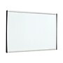 Quartet Arc Cubicle Painted Steel Dry-Erase Whiteboard, Aluminum Frame, 2' x 1' (ARC2414)~#|#~sp44342697_sc7