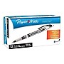 Paper Mate Liquid Flair Felt Pens, Medium Point, Black Ink, Dozen (21001)~#|#~sp44342946_sc7