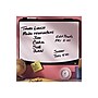 Quartet Designer Tack & Write Melamine Dry-Erase Whiteboard, Plastic Frame, 2' x 1.5' (06355BK)~#|#~sp44343189_sc7
