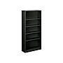 HON Brigade 71"H 5-Shelf Bookcase, Charcoal Metal (HS72ABCS)~#|#~sp44343220_sc7