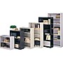 HON Brigade 71"H 5-Shelf Bookcase, Charcoal Metal (HS72ABCS)~#|#~sp44343223_sc7