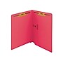 Smead End Tab Classification Folders, Shelf-Master Reinforced Straight-Cut Tab, Letter Size, Red, 50/Box (25740)~#|#~sp44487870_sc7