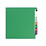 Smead Shelf-Master Recycled Reinforced Classification Folder, 3/4" Expansion, Letter Size, Green, 50/Box (25140)~#|#~sp44487888_sc7