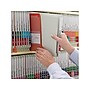 Smead End Tab Folders with SafeSHIELD Fasteners, Letter Size, Gray/Green, 25/Box (34715)~#|#~sp44488109_sc7