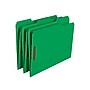 Smead Fastener File Folders, 2 Fasteners, Reinforced 1/3-Cut Tab, Letter Size, Green, 50/Box (12140)~#|#~sp44488405_sc7