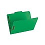 Smead Fastener File Folders, 2 Fasteners, Reinforced 1/3-Cut Tab, Letter Size, Green, 50/Box (12140)~#|#~sp44488408_sc7