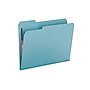 Smead Heavy Duty Pressboard Classification Folders with SafeSHIELD Fasteners, 1/3-Cut Tab, Letter Size, Blue, 25/Box (14937)~#|#~sp44489300_sc7