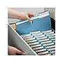 Smead Heavy Duty Pressboard Classification Folders with SafeSHIELD Fasteners, 1/3-Cut Tab, Letter Size, Blue, 25/Box (14937)~#|#~sp44489303_sc7