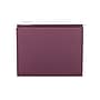 Smead Recycled Hanging File Folder, 3/4" Expansion, 5-Tab Tab, Letter Size, Maroon, 25/Box (64073)~#|#~sp44489739_sc7
