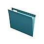 Pendaflex Reinforced Hanging File Folders, 1/5 Tab, Letter Size, Teal, 25/Box (PFX 4152 1/5 TEA)~#|#~sp44489802_sc7