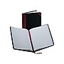 Boorum & Pease 38 Series Record Book, 7.63" x 9.63", Black/Red, 75 Sheets/Book  (38-150-R)~#|#~sp44844477_sc7