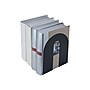Officemate Heavy Duty Steel Book Ends, 10"H, Black (93142)~#|#~sp44844496_sc7