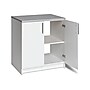 Prepac Elite 36" Composite Storage Cabinet with 1 Shelf, White (WEB-3236)~#|#~sp44844701_sc7