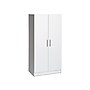 Prepac Elite 65" Composite Storage Cabinet with 3 Shelves, White (WES-3264)~#|#~sp44844702_sc7