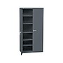 HON Brigade 72" Steel Storage Cabinet with 5 Shelves, Charcoal (HONSC1872S)~#|#~sp44844893_sc7