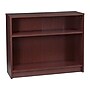 HON 1870 Series 2-Shelf Standard Bookcase, Mahogany (HON1871N)~#|#~sp44845353_sc7