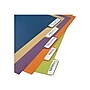 Staples Arc System Tab Dividers, 5-5/6" x 8-1/2", Assorted Colors, 5/Pack (20018)~#|#~sp44845636_sc7