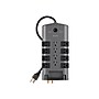 Belkin PivotPlug 12-Outlet Surge Protector, 4,320 Joules, 8' Cord, Gray/Black (BP112230-08)~#|#~sp44846069_sc7