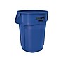 Rubbermaid Brute Outdoor Trash Can, Blue Resin, 44 Gal. (FG264360BLUE)~#|#~sp44846116_sc7