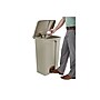 Safco Indoor Step Trash Can, Tan Plastic, 23 Gal.  (SAF9923TN)~#|#~sp44850916_sc7