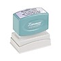 Xstamper 2"W Custom Pre-Inked Stamp, Assorted Ink, Each (N12)~#|#~sp44851477_sc7