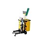 Rubbermaid Janitorial 3-Shelf Cleaning Cart with Bag (FG617388BLA)~#|#~sp44852232_sc7
