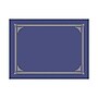 Geographics Classic Certificate Holders, 8.5" x 11", Blue Metallic, 6/Pack (GEO47401)~#|#~sp44852513_sc7