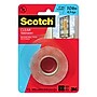 Scotch® Mounting Tape, 1" x 1.66 yds., Clear (410P)~#|#~sp44998756_sc7