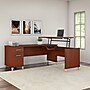 Bush Furniture Somerset 72"W 3 Position Sit to Stand L Shaped Desk, Hansen Cherry (SET014HC)~#|#~sp45060320_sc7