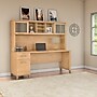 Bush Furniture Somerset 72"W Office Desk with Drawers and Hutch, Maple Cross (SET018MC)~#|#~sp45060348_sc7