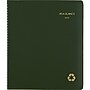 2020 AT-A-GLANCE 9" x 11" Recycled Monthly Planner, 13 Months, January Start, Green (70-260G-60-20)~#|#~sp45143440_sc7