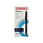 Staples Comfort Stic Ballpoint Pens, Medium Point, Black Ink, Dozen (29236)~#|#~sp45378769_sc7