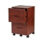Staples Axis 2-Drawer Vertical File Cabinet, Mobile/Pedestal, Letter, Rich Cherry, 14.75"D (27914)~#|#~sp45378949_sc7