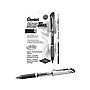 Pentel EnerGel Gel Pens, Medium Point, Black Ink, 12/Pack (BL57-A)~#|#~sp45379100_sc7