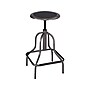 Safco Diesel Recycled Leather Backless Stool, Pewter (6665)~#|#~sp45446405_sc7